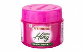 Khrishika Hing Kabuli Dana No.1   Plastic Container  50 grams